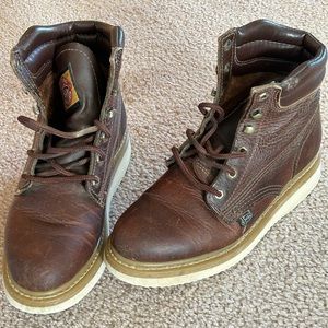 Ladies Justin work boots 6